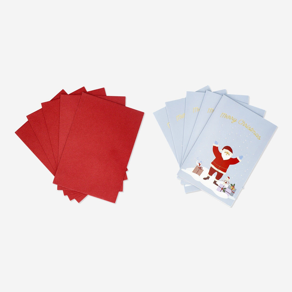 Santa Christmas Cards with Envelopes - 5 pcs Party Flying Tiger Copenhagen 