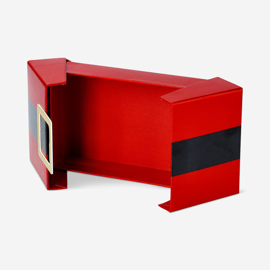 Santa's belt gift card box - 12 cm