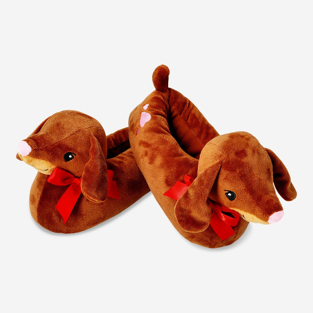 Sausage dog slippers 39/41 Textile Flying Tiger Copenhagen 