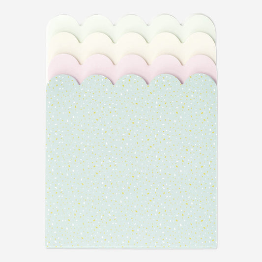 Scalloped Notepads