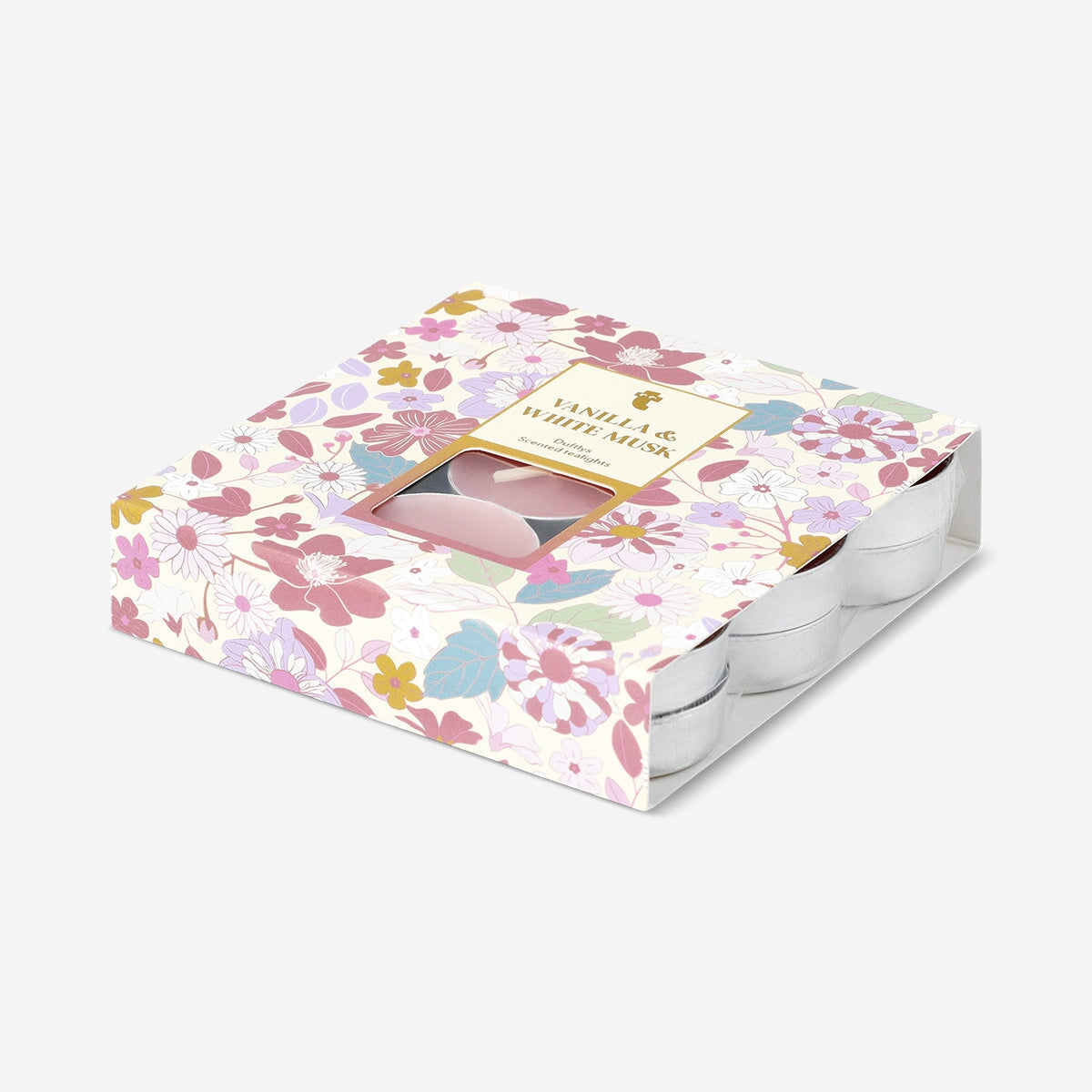 Scented tealight with white musk and vanilla fragrance - 18 pcs Home Flying Tiger Copenhagen 