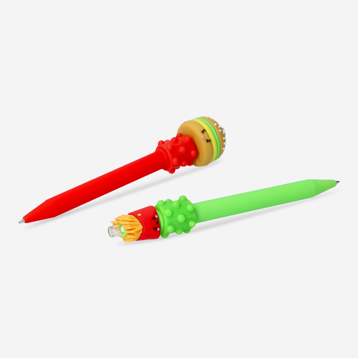 Set of Food Themed Ballpoint Pens - 2 pcs Office Flying Tiger Copenhagen 