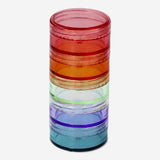 Set of stackable jars for travel - 5 pcs Personal care Flying Tiger Copenhagen 