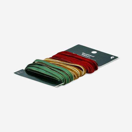 Set of velvet ribbon - 5 pcs