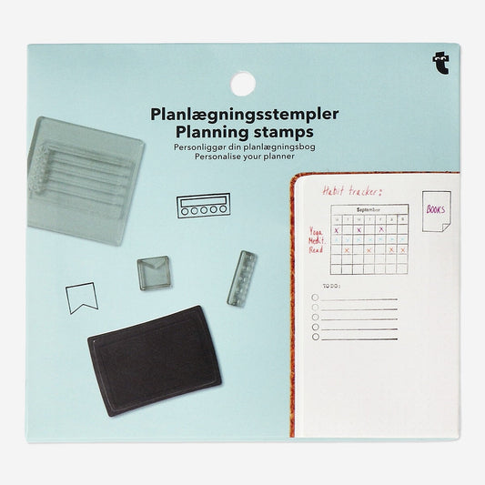 Silikone Planung Stempel - 23 Stk