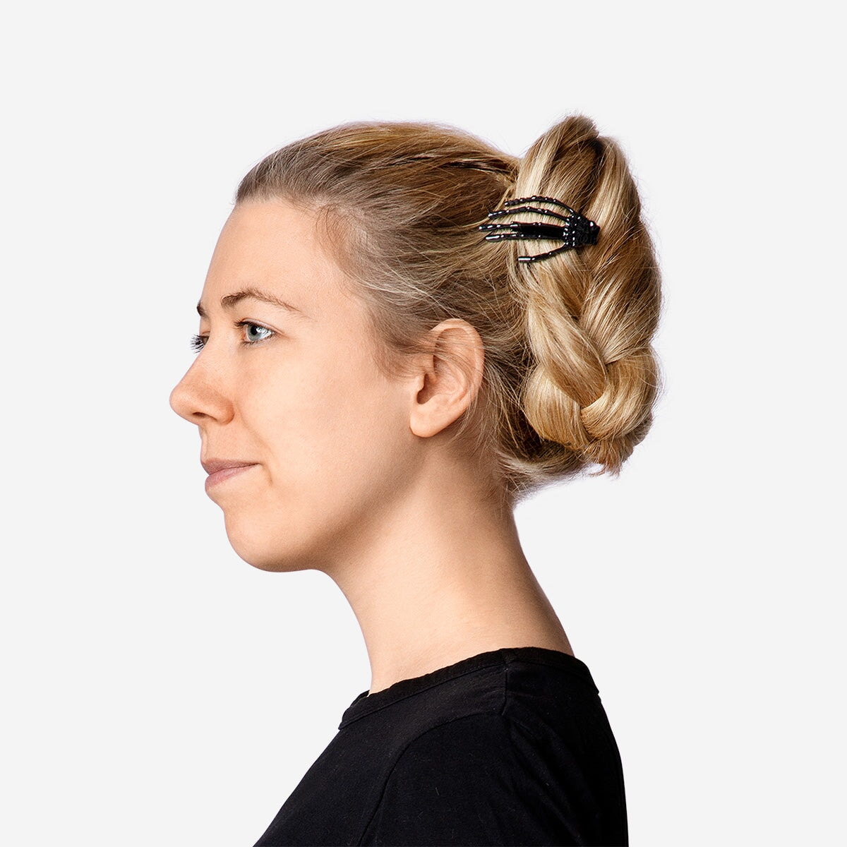 Skeleton hand hair clip textile Flying Tiger Copenhagen 