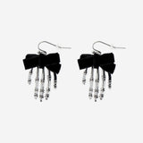 Skeleton hands earrings textile Flying Tiger Copenhagen 