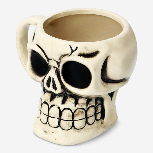 Caneca em forma de caveira - 400 ml