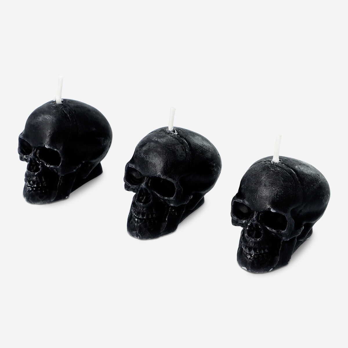 Skull-Shaped Tealight Candles - 3 pcs Home Flying Tiger Copenhagen 