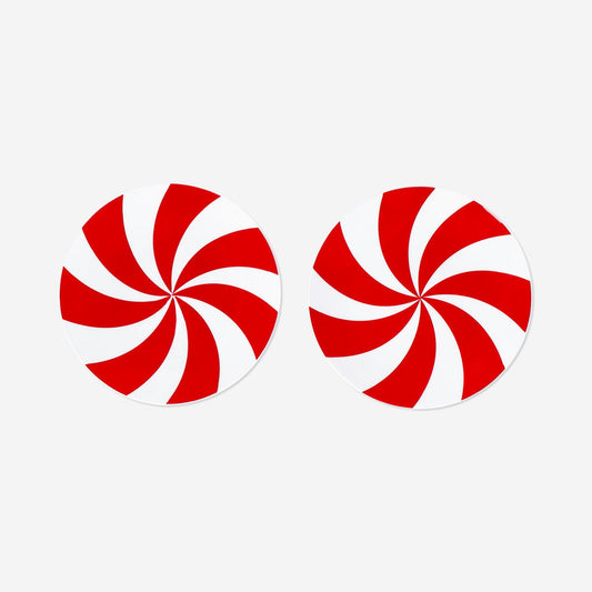 Small hard candy plates - 2 pcs