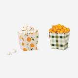 Snack boxes with pumpkin and check print - 4 pcs Party Flying Tiger Copenhagen 