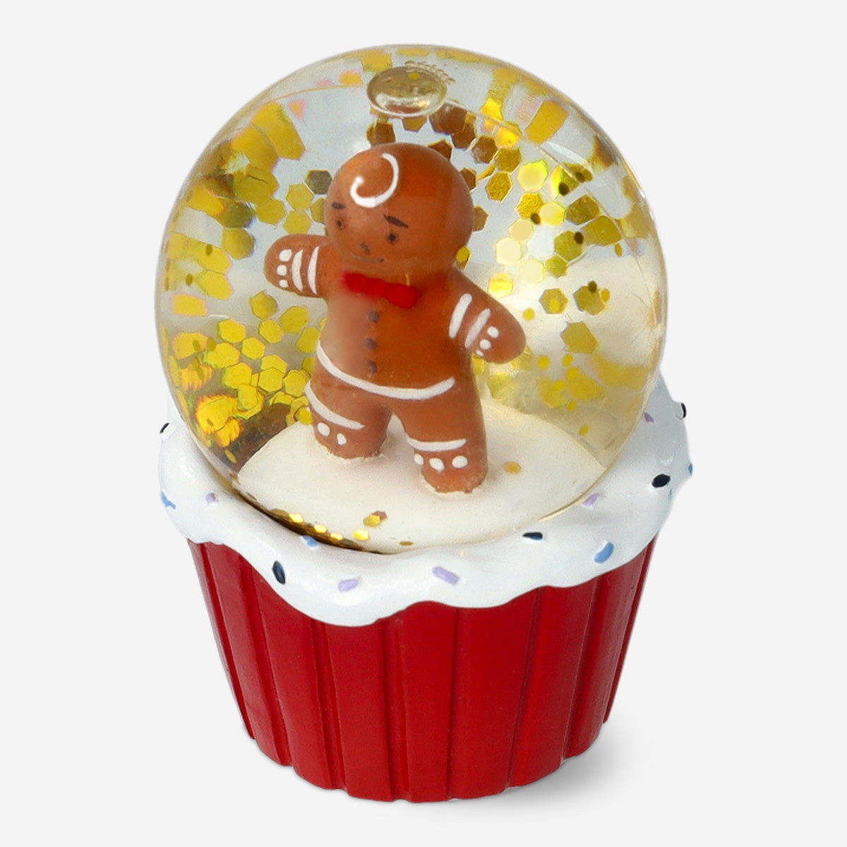 Snow Globe with Gingerbread Person - Small Home Flying Tiger Copenhagen 