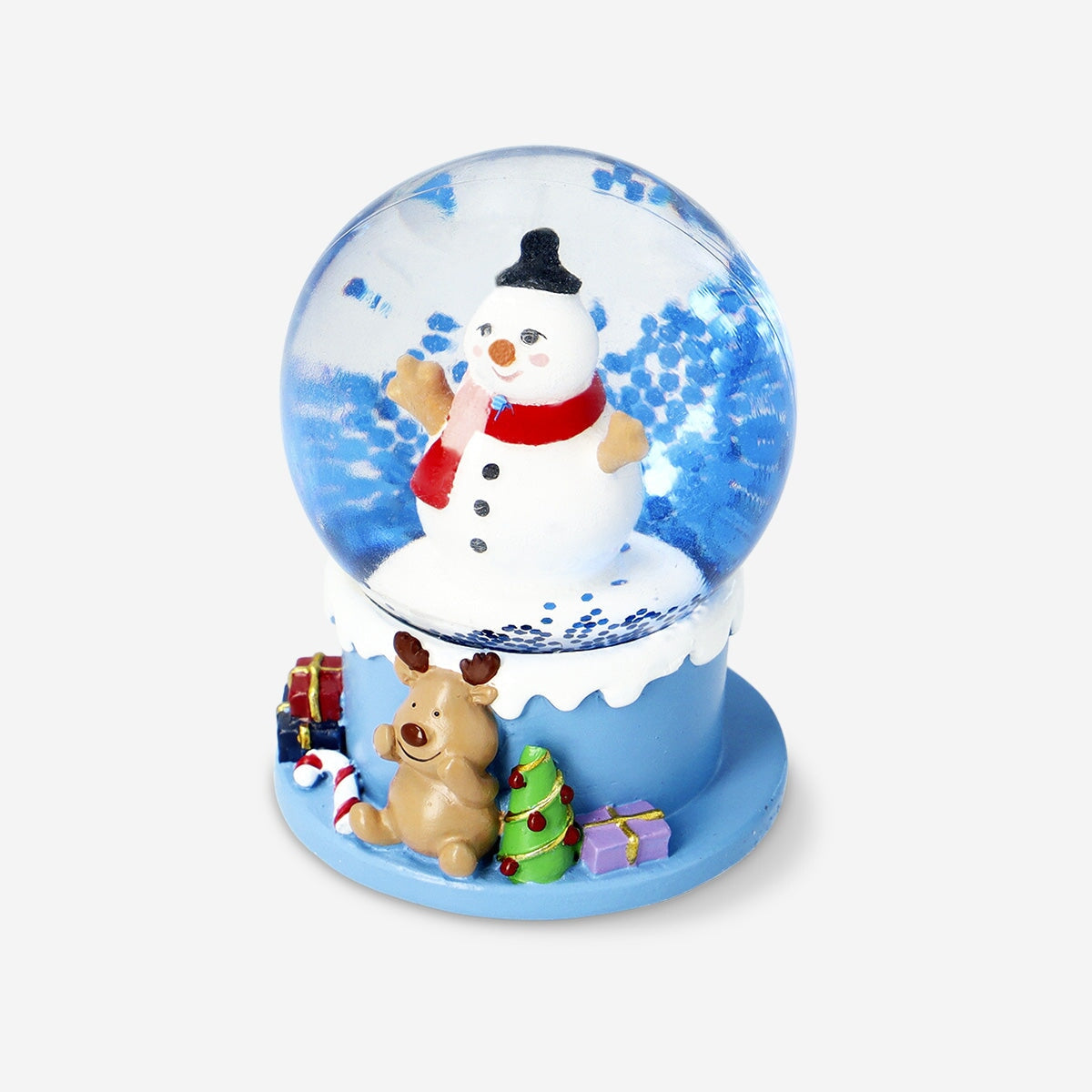 Snow globe with snowman - 6 cm Home Flying Tiger Copenhagen 
