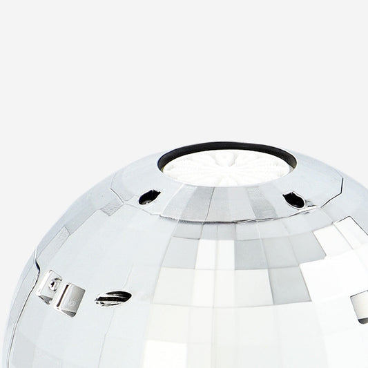 Soap bubble disco ball machine