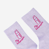 Soft Socks with Lipstick - 39/41 Textile Flying Tiger Copenhagen 