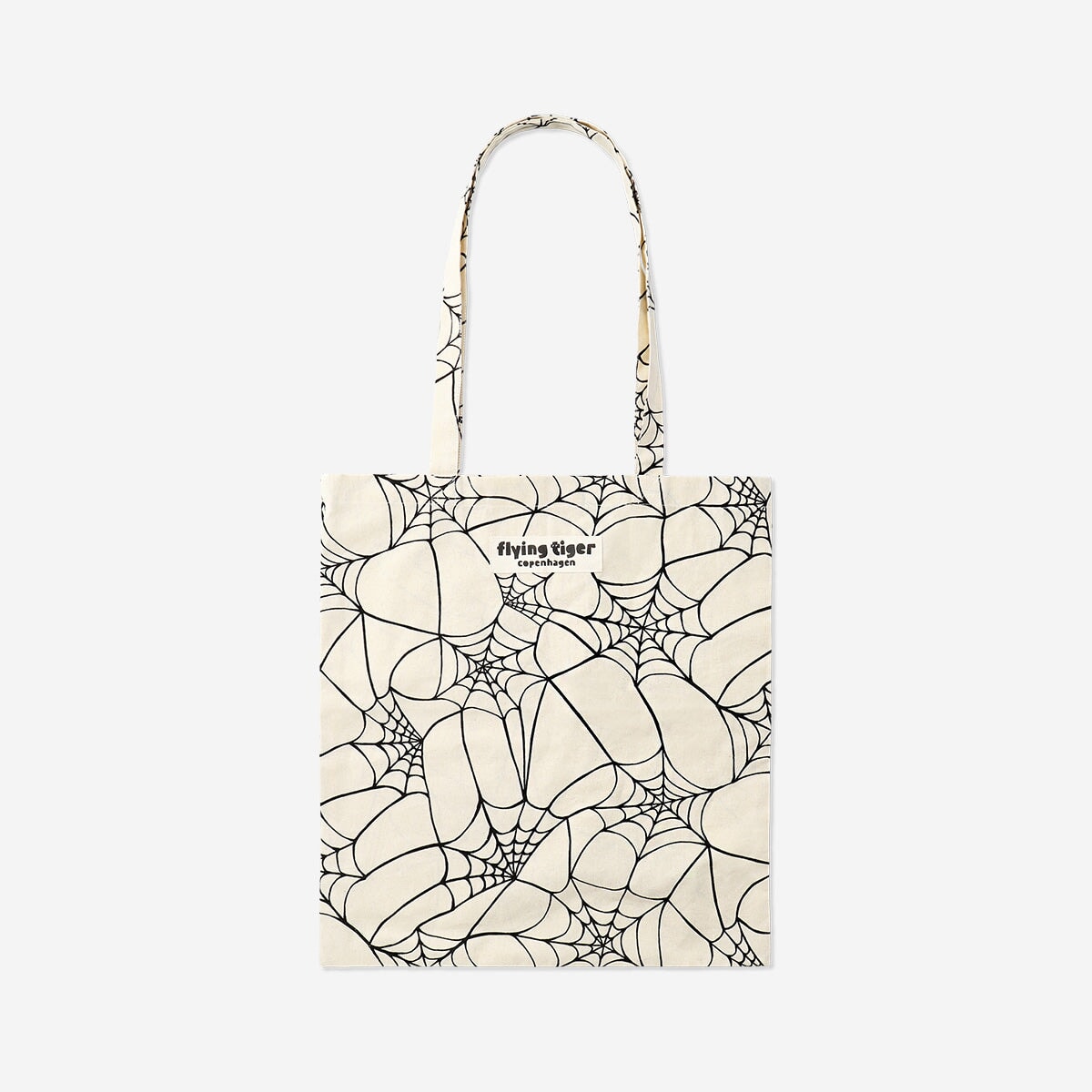 Spiderweb tote bag textile Flying Tiger Copenhagen 