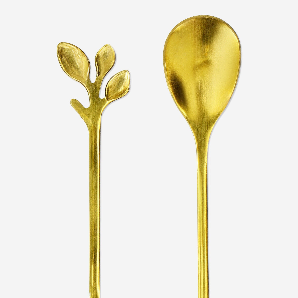 Spoons with Leaves - 2 pcs Kitchen Flying Tiger Copenhagen 