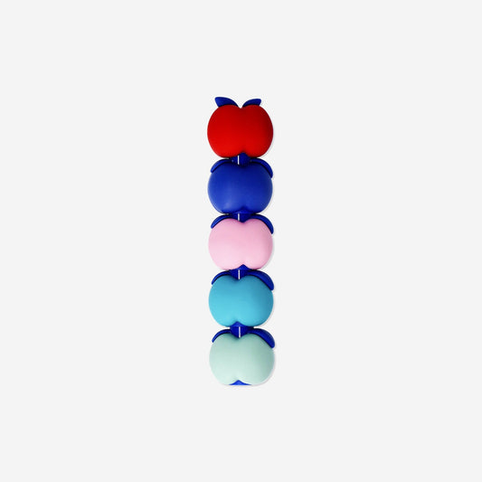 Stackable apple highlighthers - 4 pcs