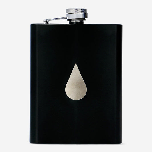 Stainless steel hip flask - 210 ml