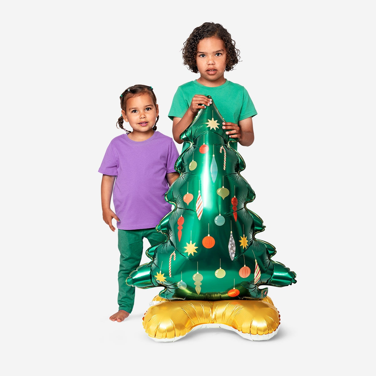 Standing Christmas tree as foil balloon - 29 cm Party Flying Tiger Copenhagen 