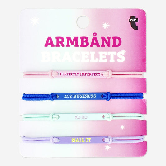 Statement-Armbänder - 4 Stk