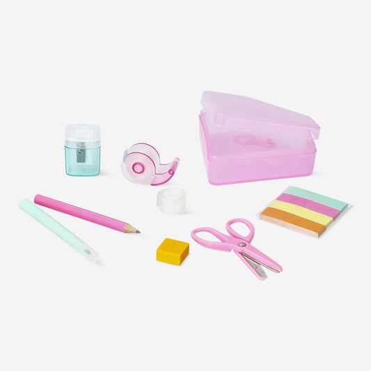 Stationery kit in diamond box