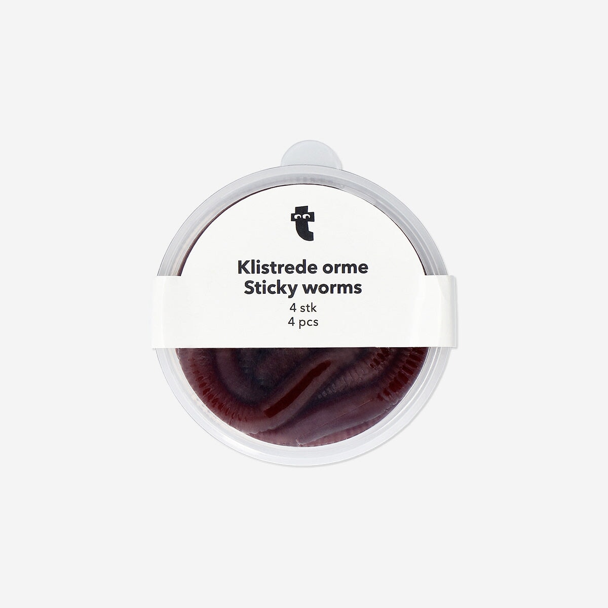 Sticky worms in a box - 4 pcs toy Flying Tiger Copenhagen 