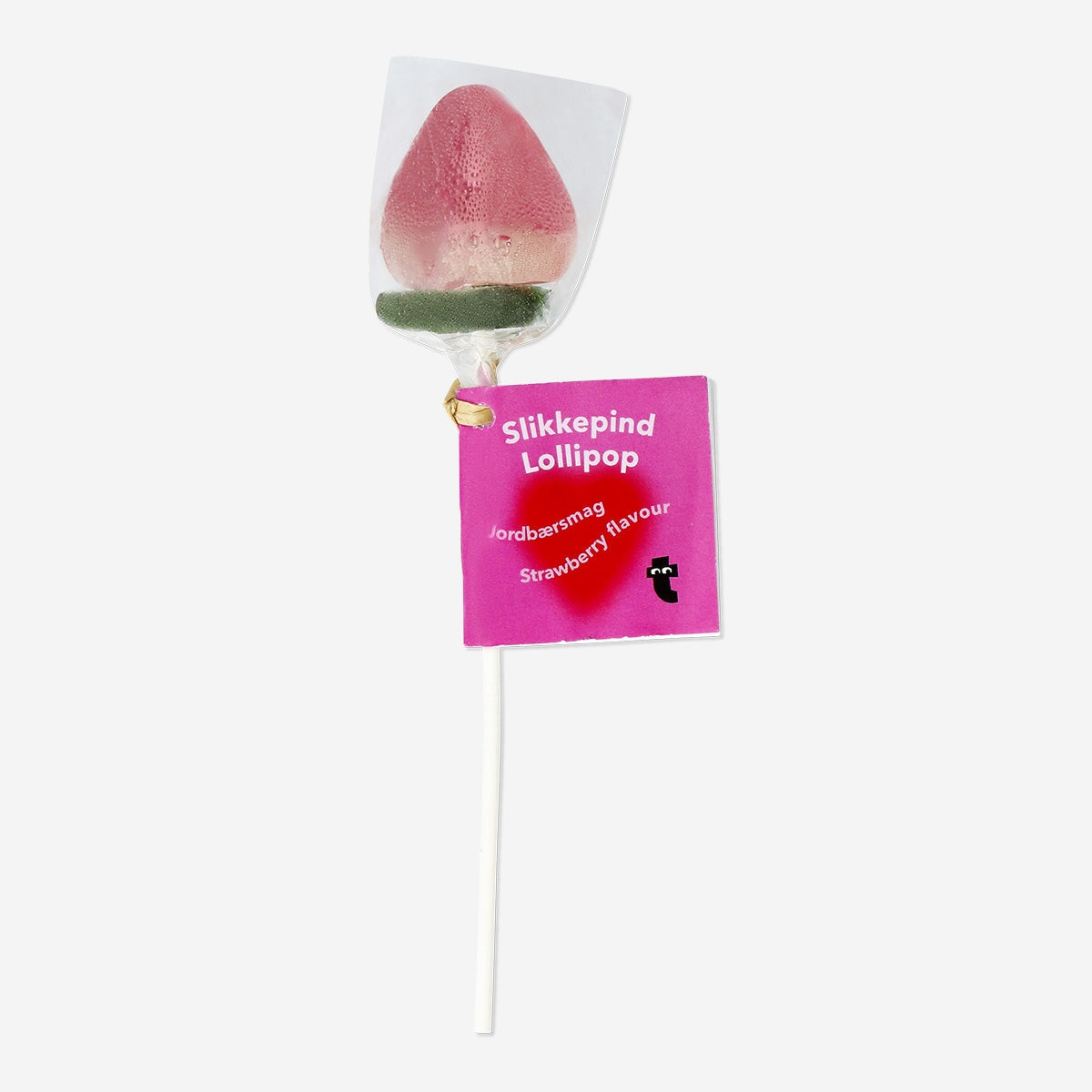 Strawberry shaped lollipop Food Flying Tiger Copenhagen 