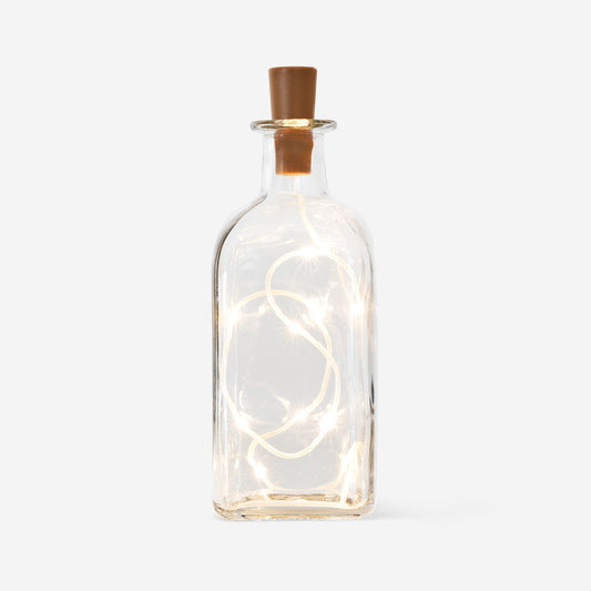 Guirnalda luminosa para botellas