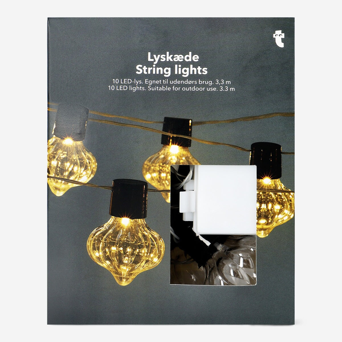 String lights with clips - 330 cm Home Flying Tiger Copenhagen 