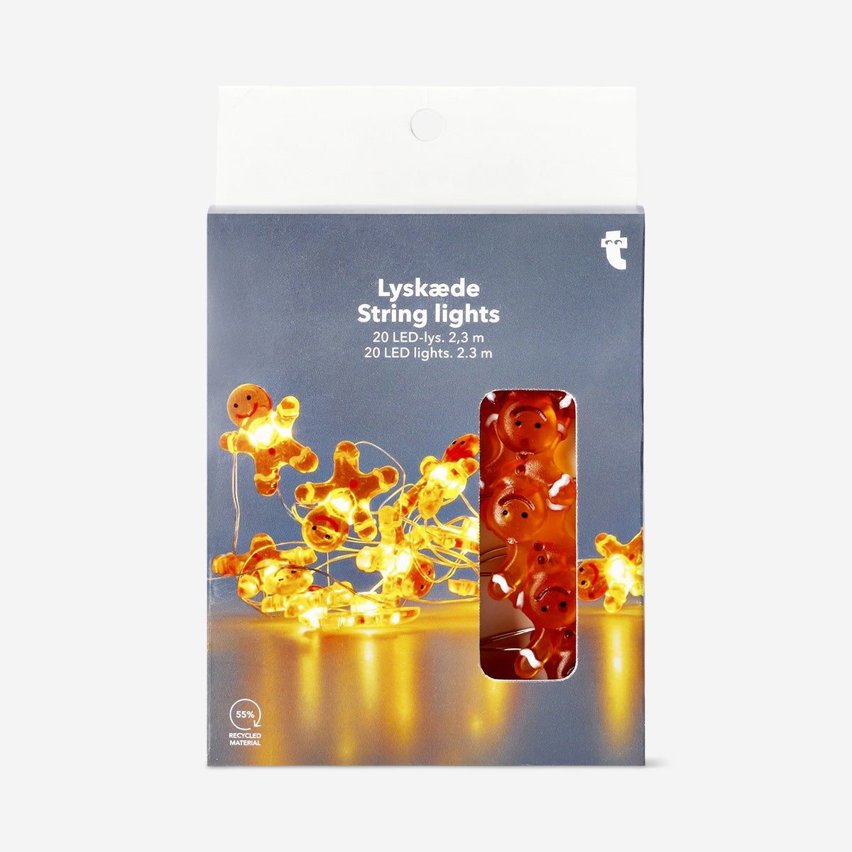 String lights with gingerbread men Home Flying Tiger Copenhagen 