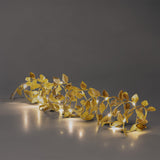 String Lights with Golden Leaves - 228 cm Home Flying Tiger Copenhagen 