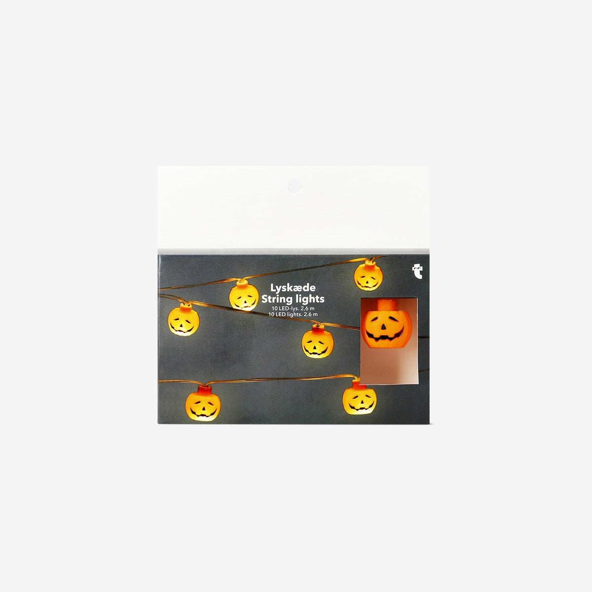 String lights with pumpkins - 260 cm home Flying Tiger Copenhagen 