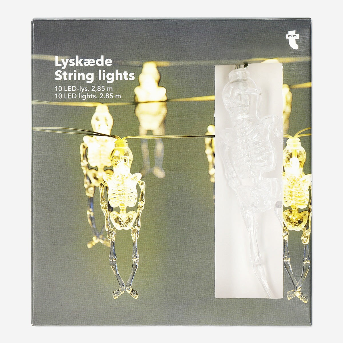 String Lights with Skeletons - 285 cm Home Flying Tiger Copenhagen 