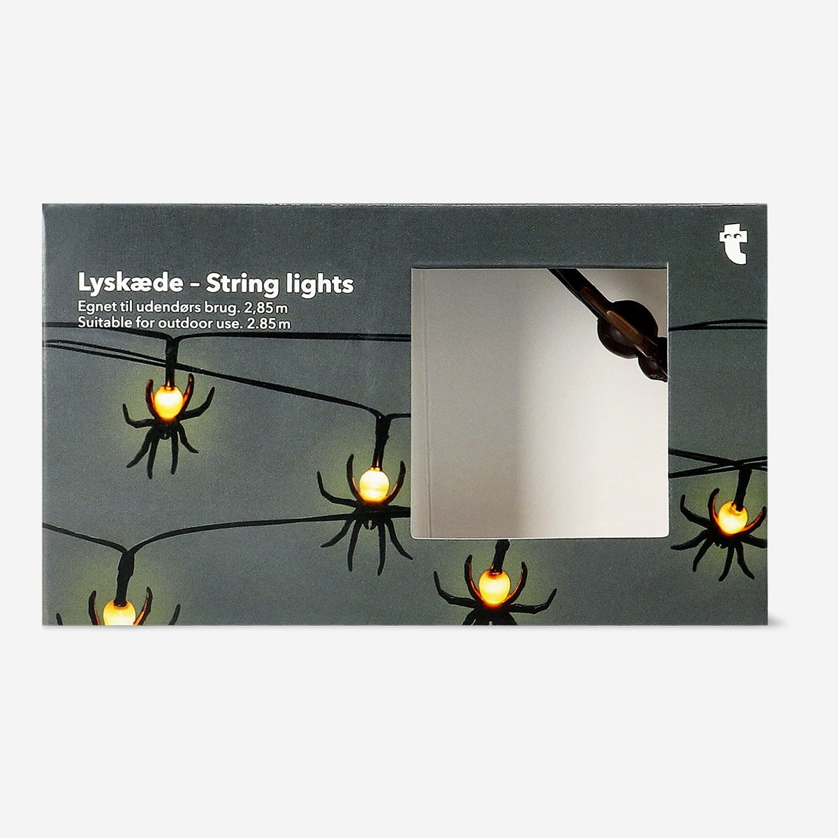 String Lights with Spiders - 285 cm Home Flying Tiger Copenhagen 