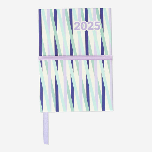 Striped Daily Diary A6 - Spanish