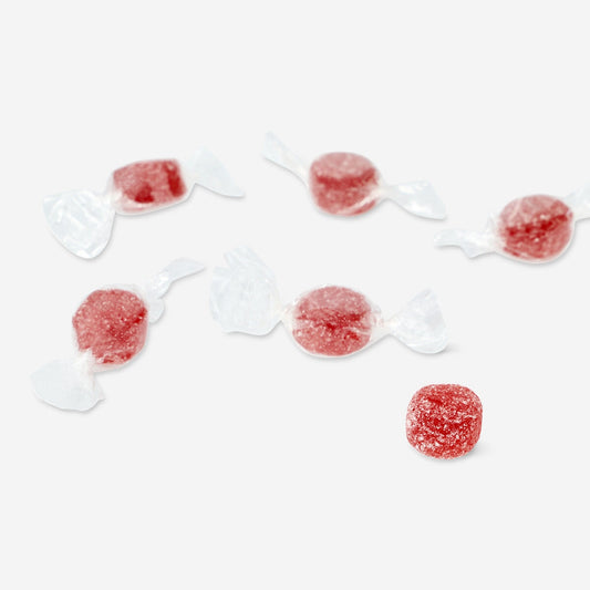 Sugar coated soft gummy jellies