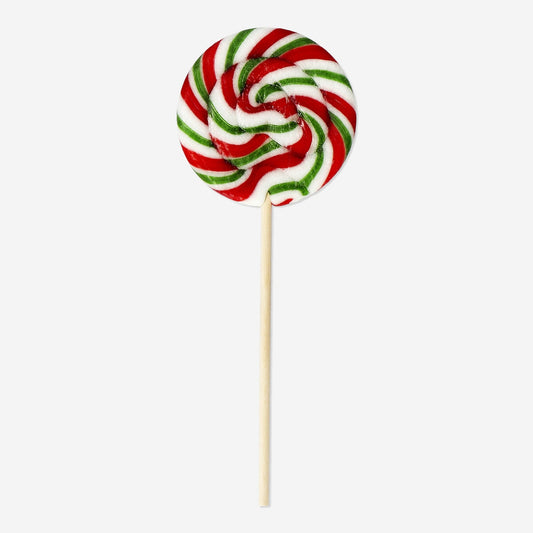 Swirly lollipop with strawberry flavour