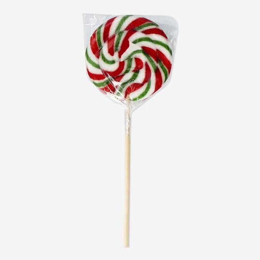 Swirly Lollipop mit Erdbeergeschmack