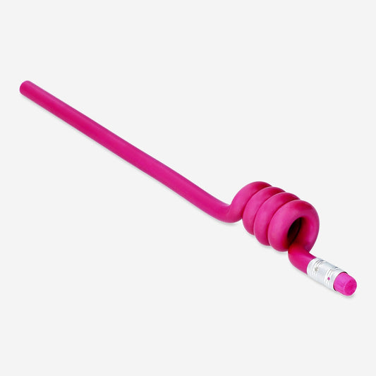 Swirly Pink Pencil