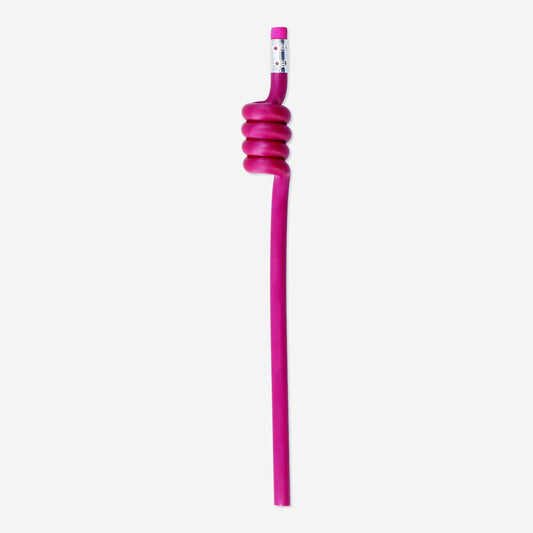 Swirly Pink Pencil