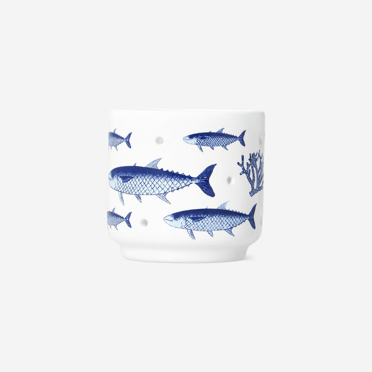 Tealight holder with fish print Home Flying Tiger Copenhagen 