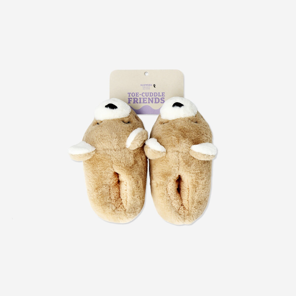 Teddy slippers - Size 38/39 textile Flying Tiger Copenhagen 