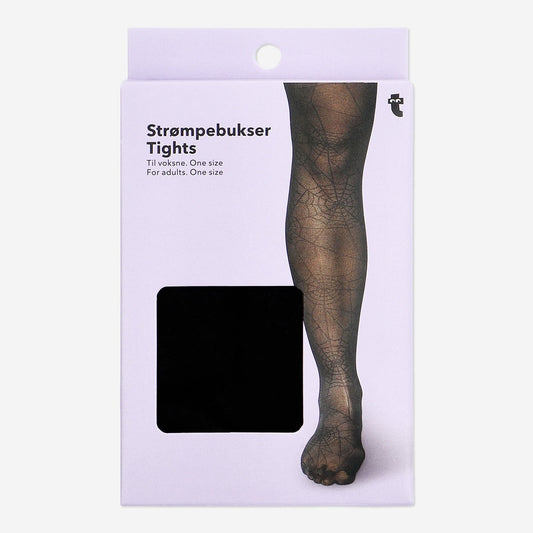 Tights with Cobweb - for Adults