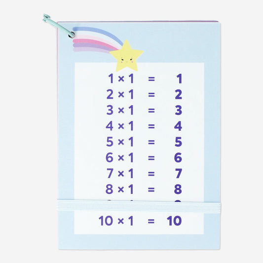 Time tables cards