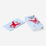 Tissues with Jumping Santa - 10 pcs Personal care Flying Tiger Copenhagen 