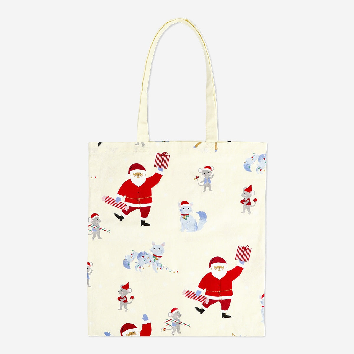 Tote Bag with Christmas Print Textile Flying Tiger Copenhagen 