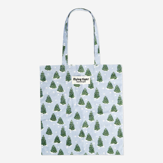 Borsa con alberi di Natale