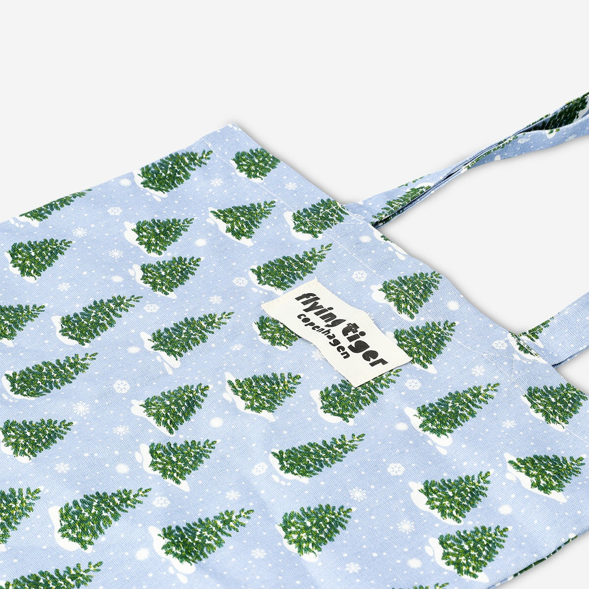 Tote Bag with Christmas Trees Textile Flying Tiger Copenhagen 