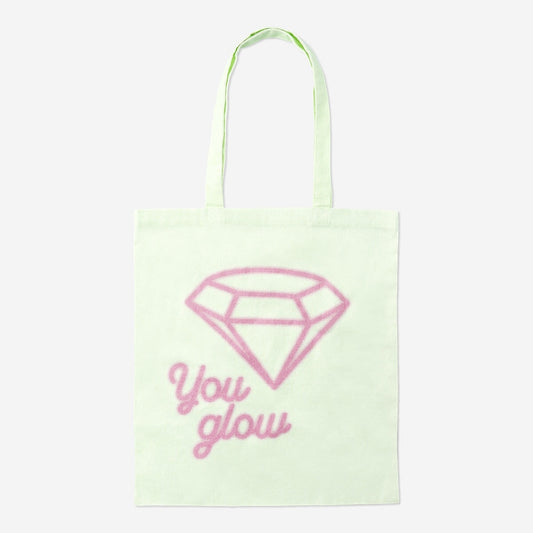 Tote Bag with Diamond